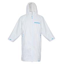 Two Bare Feet Weatherproof Changing Robe & Changing Mat - White / Blue